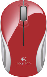 Мышь Logitech M187 (красный) - фото