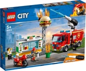 Конструктор LEGO City 60214 Пожар в бургер-кафе - фото