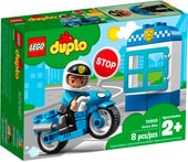 Конструктор LEGO Duplo 10900 Полицейский мотоцикл - фото