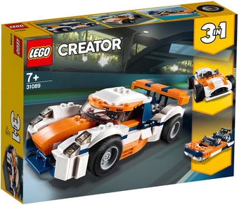 Конструктор LEGO Creator 31089 Оранжевый гоночный автомобиль - фото
