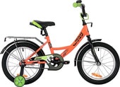 Детский велосипед Novatrack Vector 18 (оранжевый, 2019) - фото