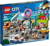 Конструктор LEGO City 60233 Открытие магазина по продаже пончиков - фото