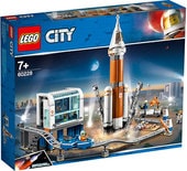 Конструктор LEGO City 60228 Ракета для запуска в далекий космос и пульт - фото