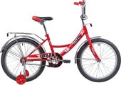 Детский велосипед Novatrack Urban 20 (красный/черный, 2019) - фото