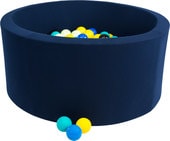 Сухой бассейн Misioo 90x30 200 шаров (темно-синий) - фото
