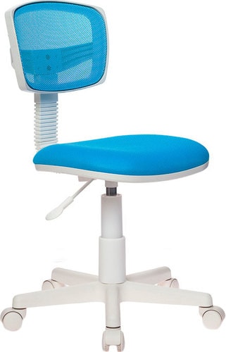 Детское кресло Бюрократ CH-W299 (голубой/белый) - фото