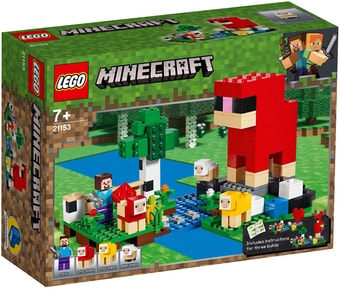 Конструктор LEGO Minecraft 21153 Шерстяная ферма - фото