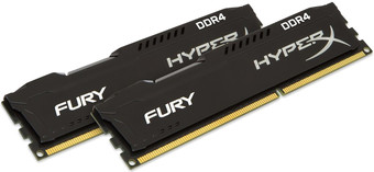 Оперативная память HyperX Fury 2x8GB DDR4 PC4-21300 HX426C16FB3K2/16 - фото