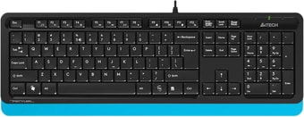 Клавиатура A4Tech Fstyler FK10 (черный/синий) - фото