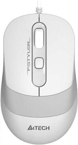Мышь A4Tech Fstyler FM10 (белый/серый) - фото