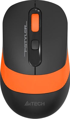 Мышь A4Tech FG10 (черный/оранжевый) - фото