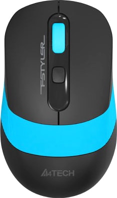 Мышь A4Tech FG10 (черный/синий) - фото