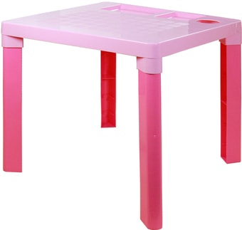 Детский стол Альтернатива М2466 (розовый) - фото