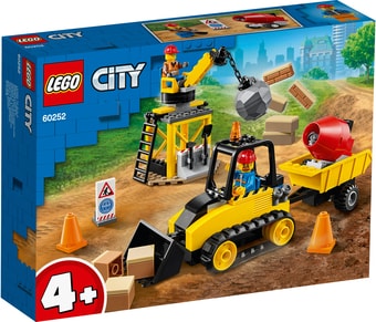 Конструктор LEGO City 60252 Строительный бульдозер - фото