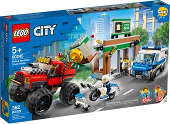 Конструктор LEGO City 60245 Ограбление полицейского монстр-трака - фото
