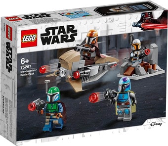 Конструктор LEGO Star Wars 75267 Боевой набор: мандалорцы - фото
