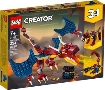 Конструктор LEGO Creator 31102 Огненный дракон - фото