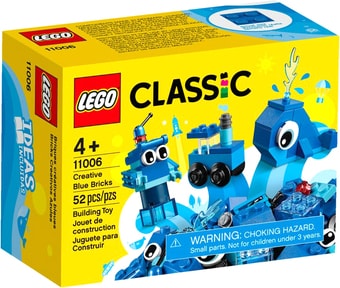 Конструктор LEGO Classic 11006 Синий набор для конструирования - фото