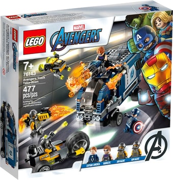 Конструктор LEGO Marvel Avengers 76143 Мстители: Нападение на грузовик - фото