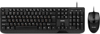 Клавиатура + мышь SVEN KB-S330C (черный) - фото
