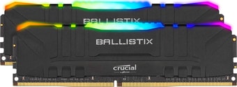 Оперативная память Crucial Ballistix RGB 2x8GB DDR4 PC4-28800 BL2K8G36C16U4BL - фото