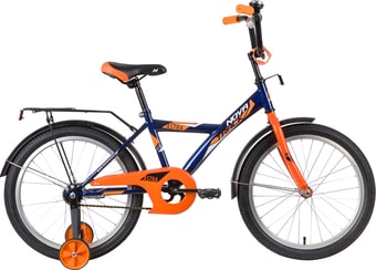 Детский велосипед Novatrack Astra 20 2020 203ASTRA.BL20 (синий/оранжевый) - фото