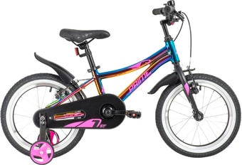 Детский велосипед Novatrack Prime New 16 2020 167APRIME1V.GVL20 (хамелеон синий/фиолетовый) - фото