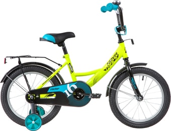 Детский велосипед Novatrack Vector 16 2020 163VECTOR.GN20 (зеленый/черный) - фото