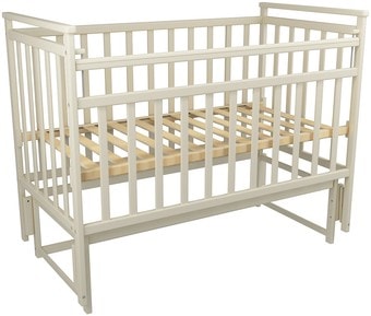 Классическая детская кроватка ФА-Мебель Дарья 2 New (слоновая кость) - фото