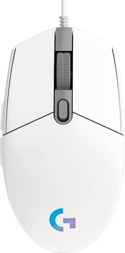 Игровая мышь Logitech G102 Lightsync (белый) - фото