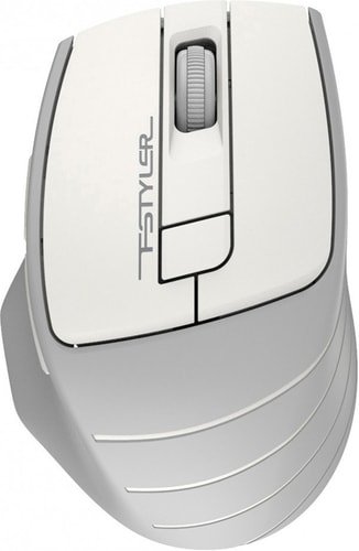 Мышь A4Tech Fstyler FG30S (серый/белый) - фото