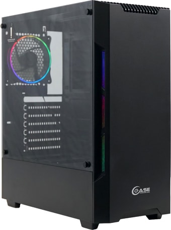 Корпус Powercase Alisio X3 ARGB (черный) - фото