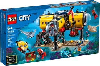 Конструктор LEGO City 60265 Океан: исследовательская база - фото