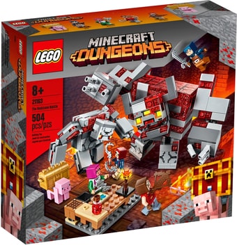 Конструктор LEGO Minecraft 21163 Битва за красную пыль - фото