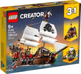 Конструктор LEGO Creator 31109 Пиратский корабль - фото