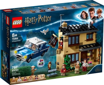 Конструктор LEGO Harry Potter 75968 Тисовая улица, дом 4 - фото