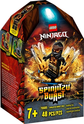 Конструктор LEGO Ninjago 70685 Шквал Кружитцу - Коул - фото