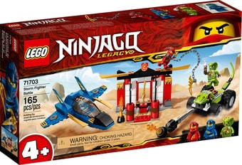 Конструктор LEGO Ninjago 71703 Бой на штормовом истребителе - фото