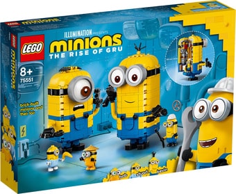 Конструктор LEGO Minions 75551 Фигурки миньонов и их дом - фото