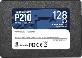 SSD Patriot P210 128GB P210S128G25 - фото