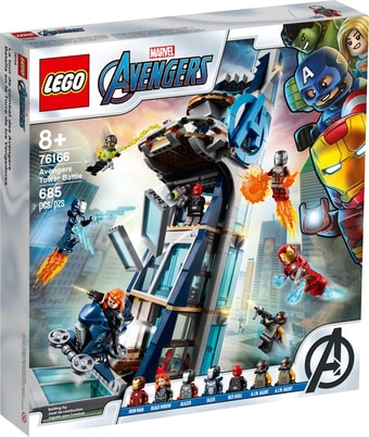 Конструктор LEGO Marvel 76166 Битва за башню Мстителей - фото