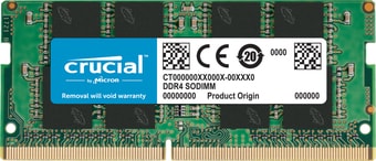 Оперативная память Crucial 8GB DDR4 SODIMM PC4-21300 CT8G4SFRA266 - фото
