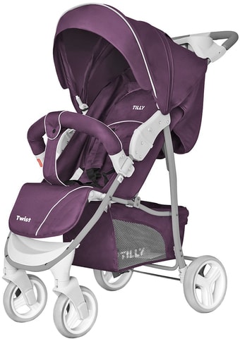 Коляска прогулочная «книга» Baby Tilly Twist T-164 (onion purple) - фото