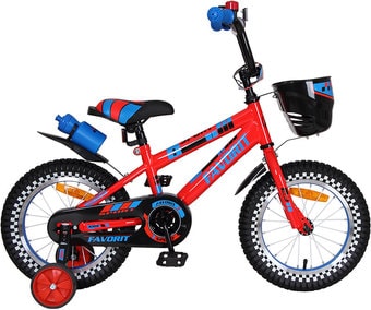 Детский велосипед Favorit Sport 14 (красный, 2020) - фото