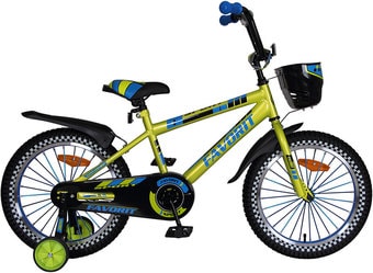 Детский велосипед Favorit Sport 18 (лаймовый, 2020) - фото