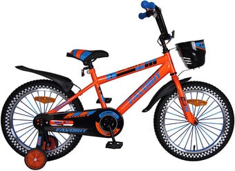 Детский велосипед Favorit Sport 18 (оранжевый, 2020) - фото