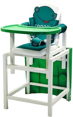 Стульчик для кормления Сенс-М Babys Froggy (зеленый) - фото