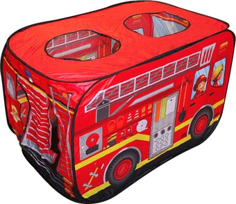 Игровая палатка Darvish Пожарная машина (50 шаров) DV-T-1683 - фото