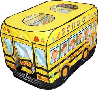 Игровая палатка Darvish Школьный автобус (50 шаров) DV-T-1682 - фото