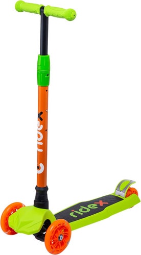 Самокат Ridex Chip (оранжевый/зеленый) - фото